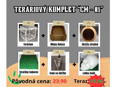 Teráriový Komplet CM-01
