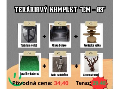 Teráriový Komplet CM-03
