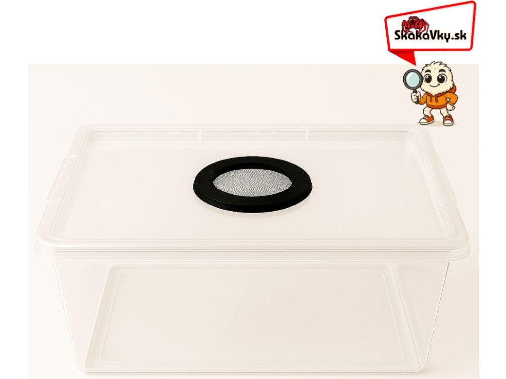 Chovný box pre Isopody a krmný hmyz