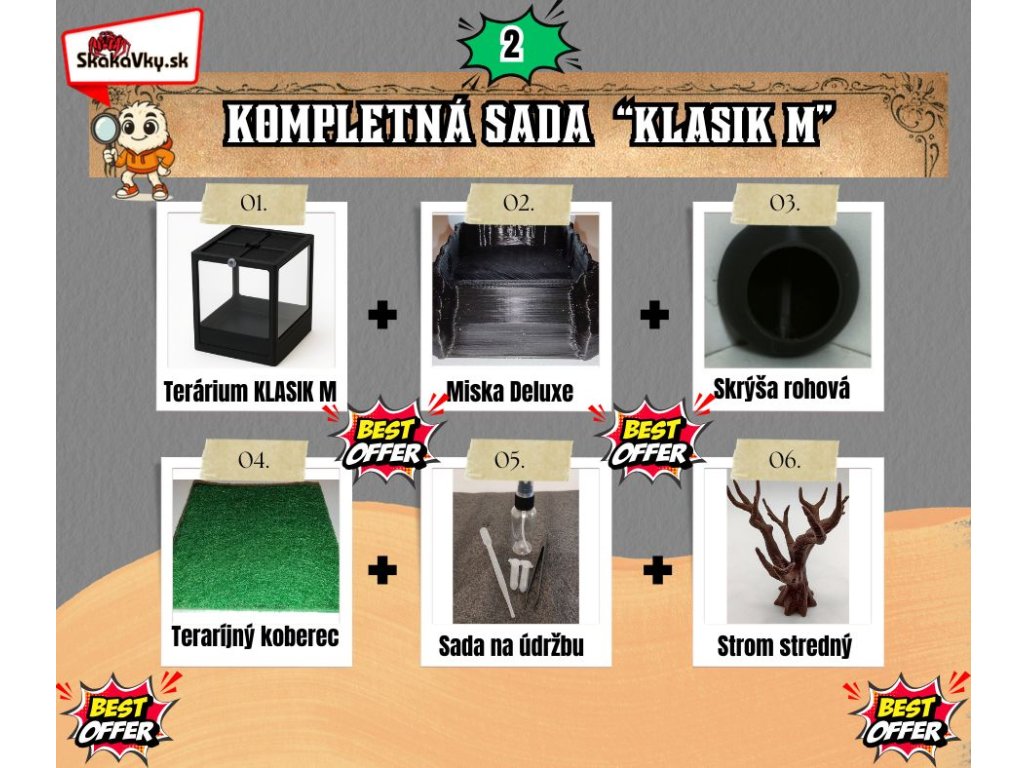 KOMPLETNÁ SADA  “KLASIK M”