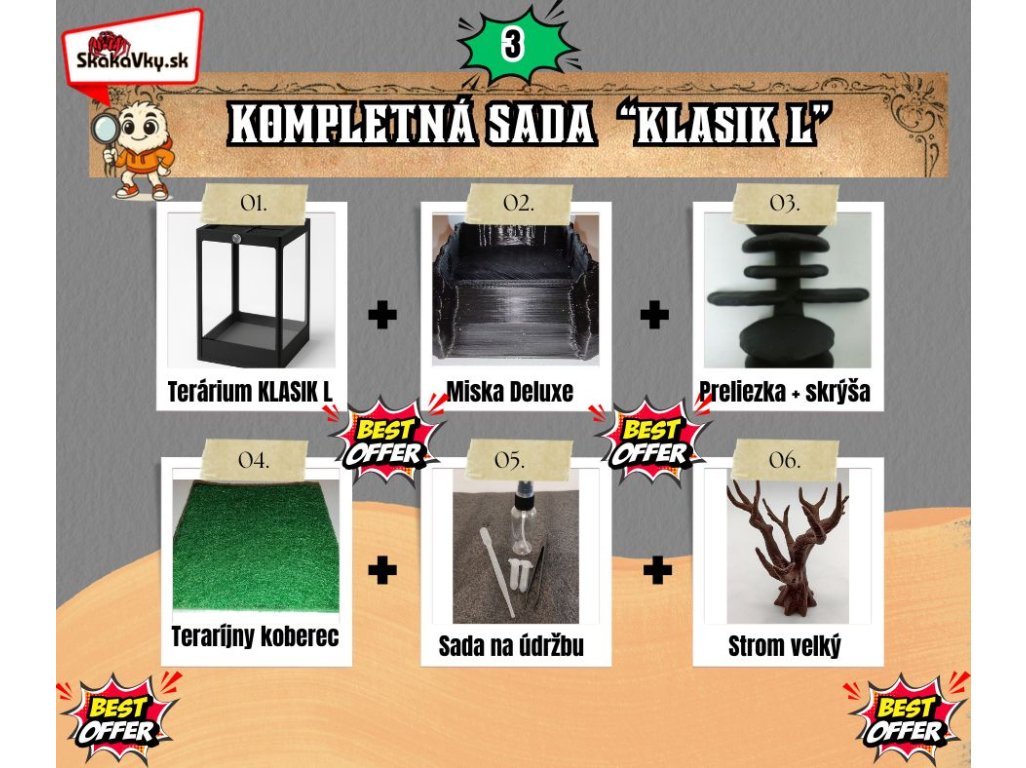 KOMPLETNÁ SADA  “KLASIK L”