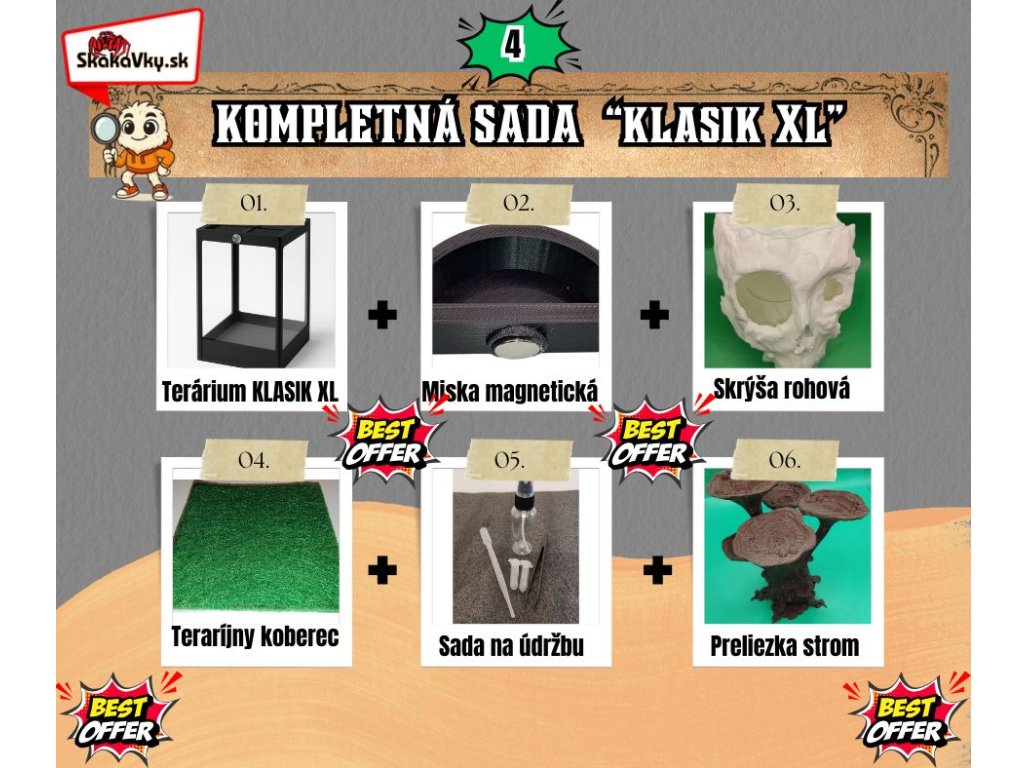 KOMPLETNÁ SADA  “KLASIK XL”