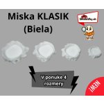Biela miska KLASIK