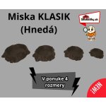 Čierna miska KLASIK KOPIE - Veľkosť: S