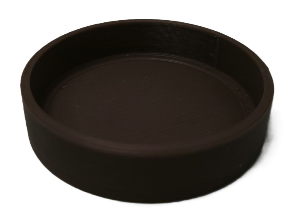 Hnedá miska na vodu "Základná" /5 veľkostí/