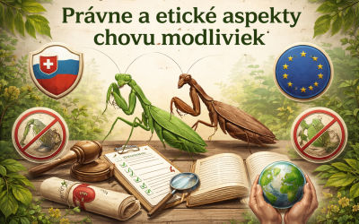8. Právne a etické aspekty chovu modliviek